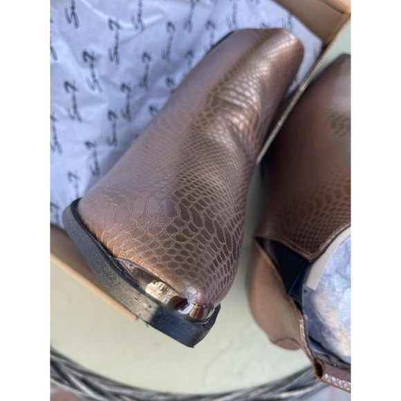 NEW! seven7footwear Madison Python Boot. Copper. Size 9. With Box & Tag. - Picture 6 of 6